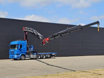 Scania G490 8x4*4 / HMF 5020 CRANE - KRAN + JIB + WINCH / RETARDER
